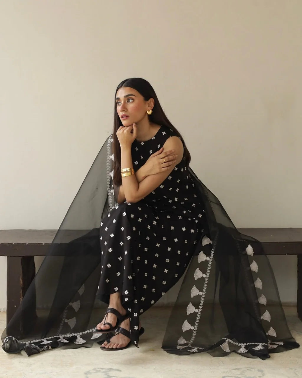 Black & White Full Sleeves |3-piece