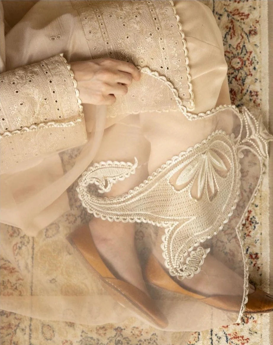 Beige Lawn Stitched 3-Piece Summer Arrival's