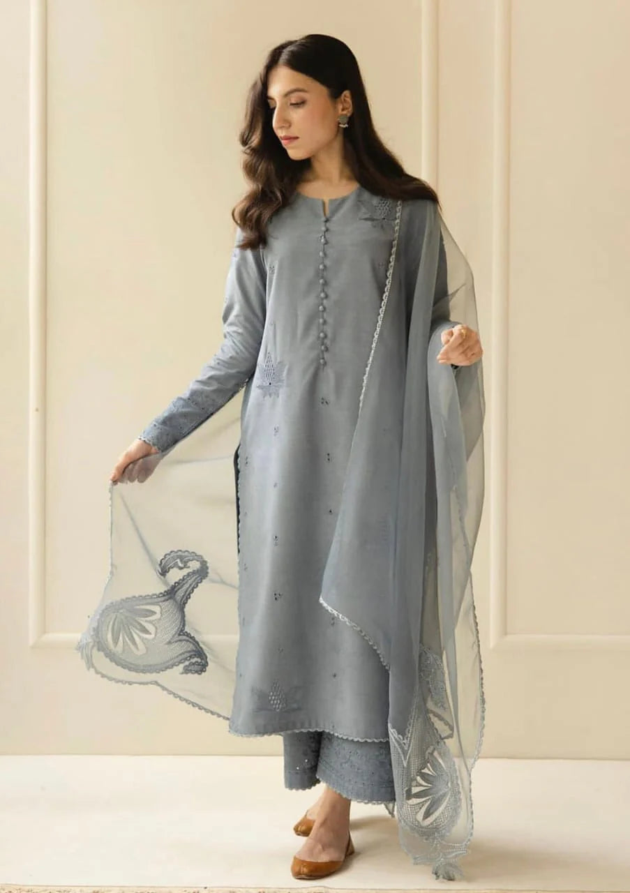 Rang-e- Bahaar |3-piece Stiched Dress