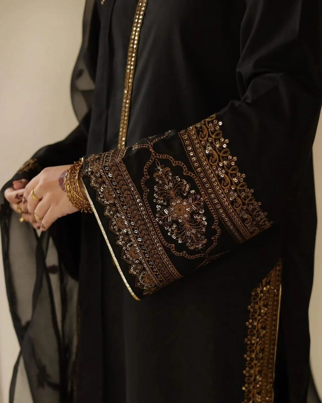 Siyaah 3-piece Stiched Dress